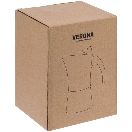 Гейзерная кофеварка Verona, в коробке-6