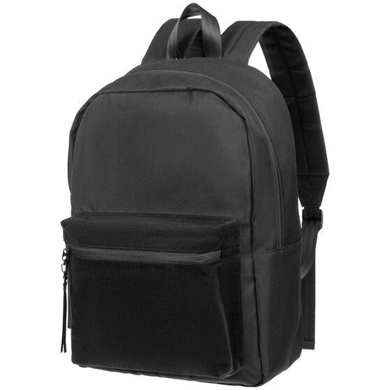 Рюкзак Patch Catcher с карманом из липучки, черный-2