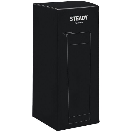 Термостакан Steady, черный-14