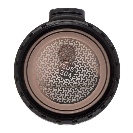 Термостакан с ситечком No Leak Infuser, оранжевый-4