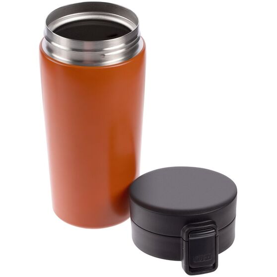 Термостакан с ситечком No Leak Infuser, оранжевый-6