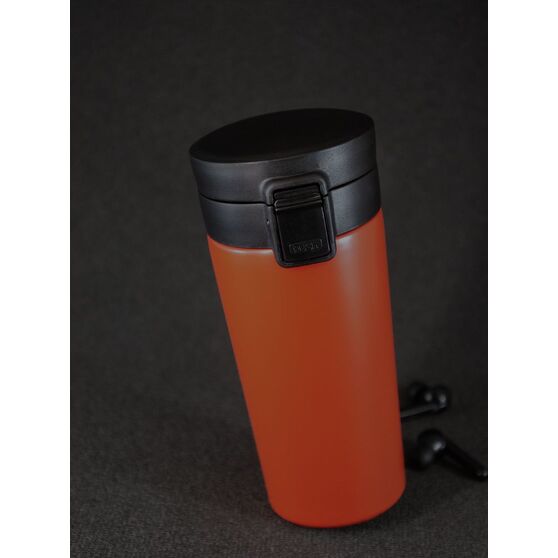Термостакан с ситечком No Leak Infuser, оранжевый-8