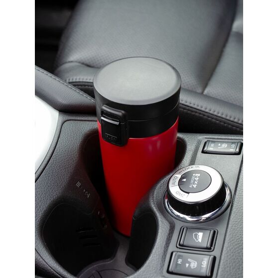 Термостакан с ситечком No Leak Infuser, красный-9