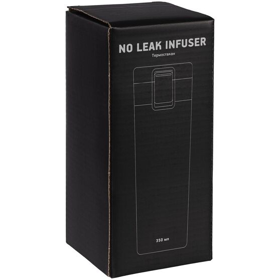Термостакан с ситечком No Leak Infuser, белый-13