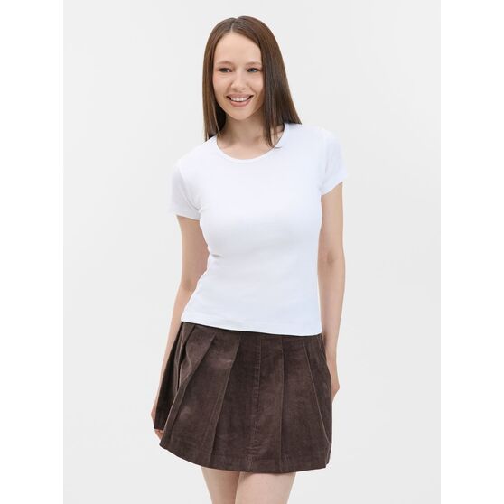 Футболка женская с круглым вырезом Lady 220 белая-4