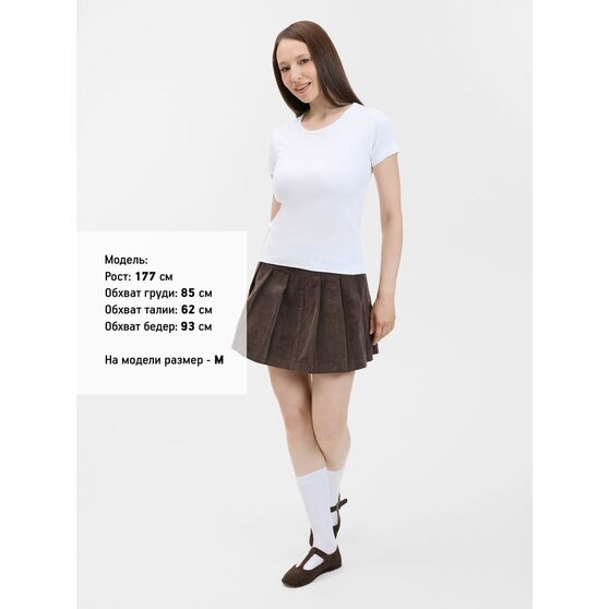 Футболка женская с круглым вырезом Lady 220 белая-7