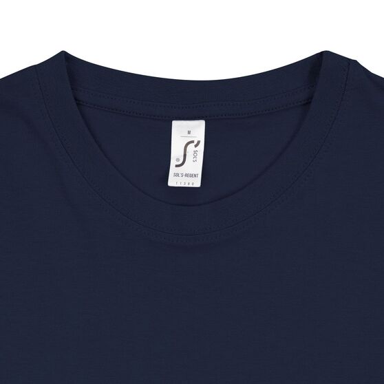 Футболка унисекс Regent 150, кобальт (темно-синяя)-3