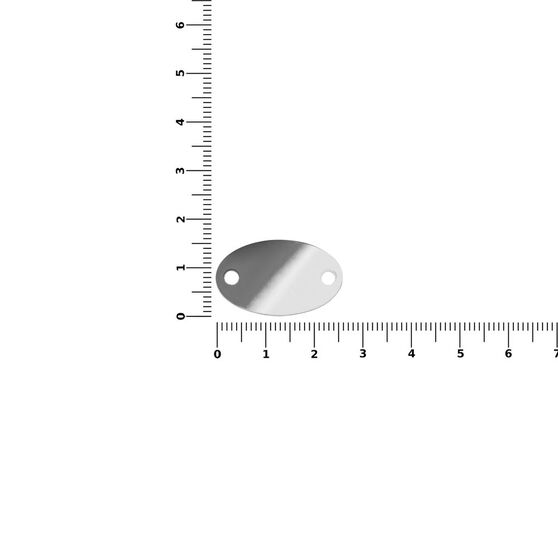 Шильдик металлический Alfa Oval, серебристый (хром)-4