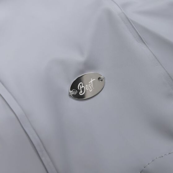 Шильдик металлический Alfa Oval, серебристый-5
