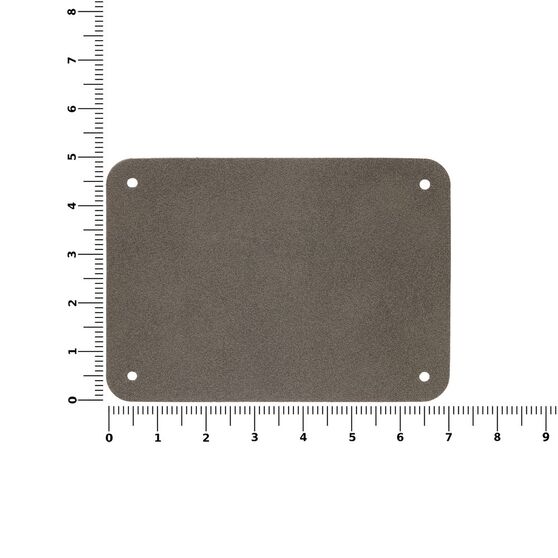 Лейбл Eta Nubuck, XL, серый-2