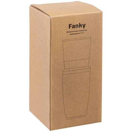 Капельная кофеварка Fanky 3 в 1, черная, в упаковке-5