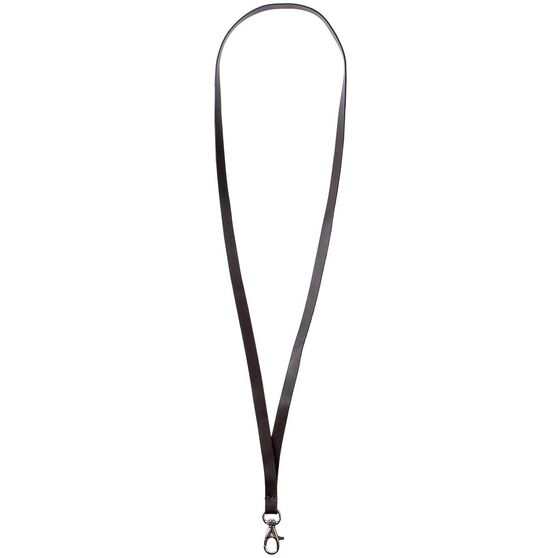Лента для бейджа Leather Long-1