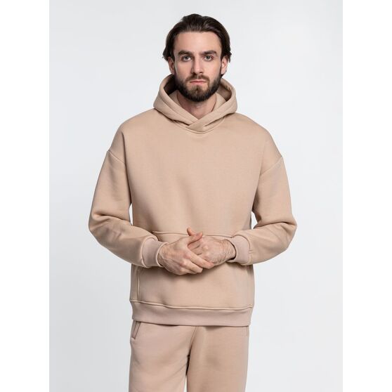 Худи Kulonga Oversize, бежевое-11