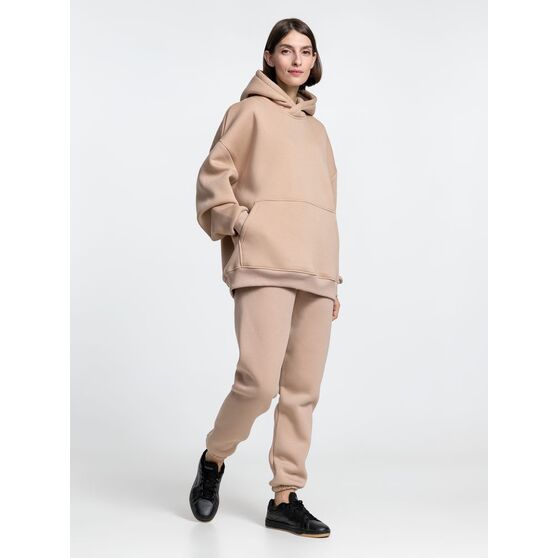 Худи Kulonga Oversize, бежевое-9