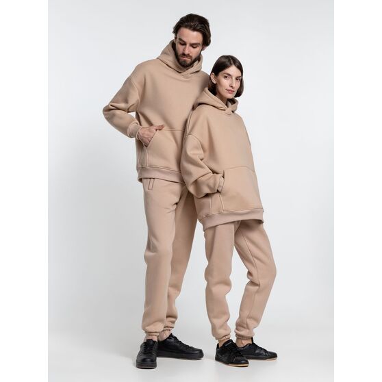 Худи Kulonga Oversize, бежевое-15