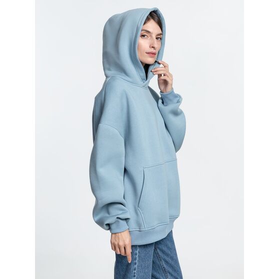 Худи Kulonga Oversize, серо-голубое-8