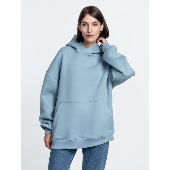 Худи Kulonga Oversize, серо-голубое-6