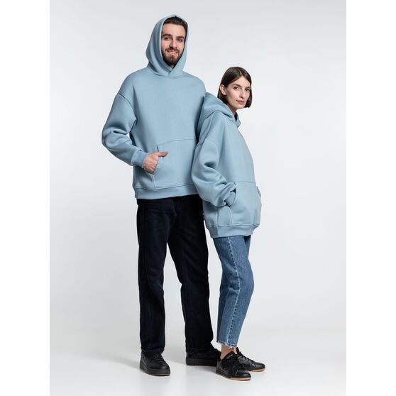 Худи Kulonga Oversize, серо-голубое-13