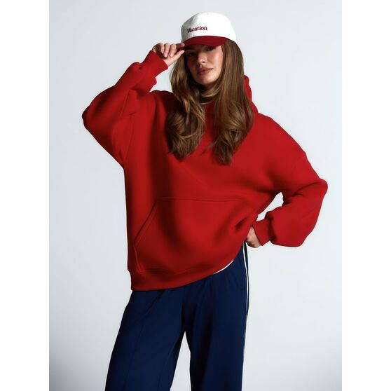 Худи Kulonga Oversize, красное-7