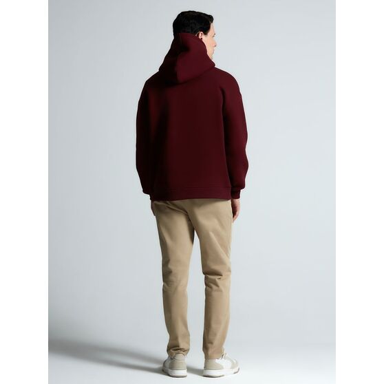 Худи Kulonga Oversize, бордовое-9