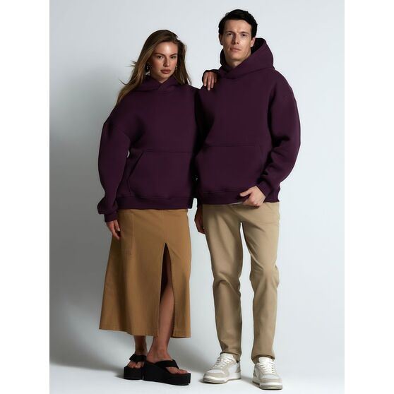 Худи Kulonga Oversize, фиолетовое-15