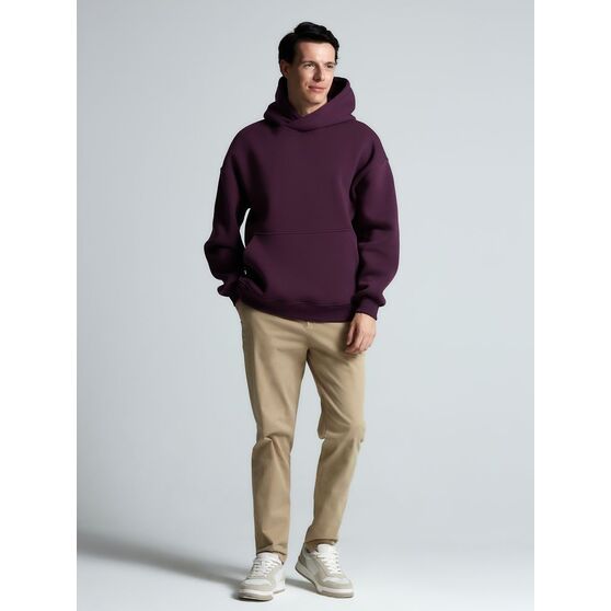Худи Kulonga Oversize, фиолетовое-12