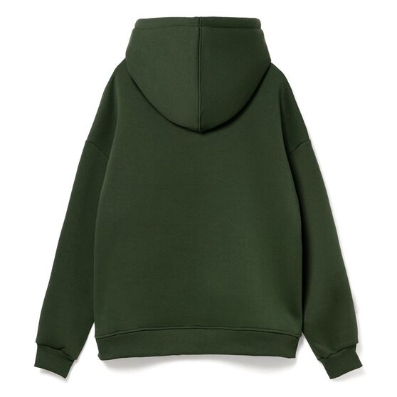 Худи Kulonga Oversize, темно-зеленое-2