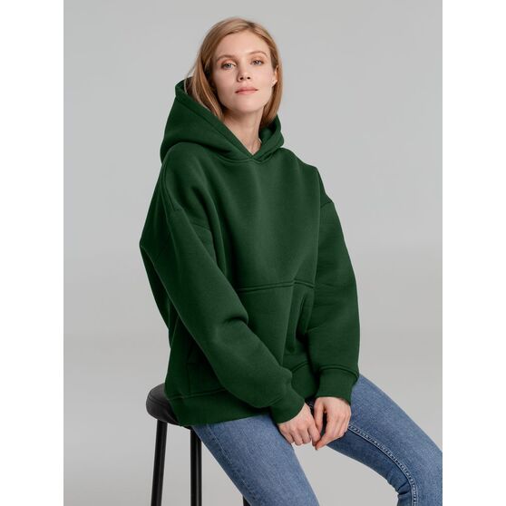 Худи Kulonga Oversize, темно-зеленое-7