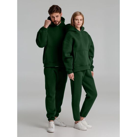 Худи Kulonga Oversize, темно-зеленое-9