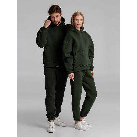 Худи Kulonga Oversize, темно-зеленый (хаки)-15