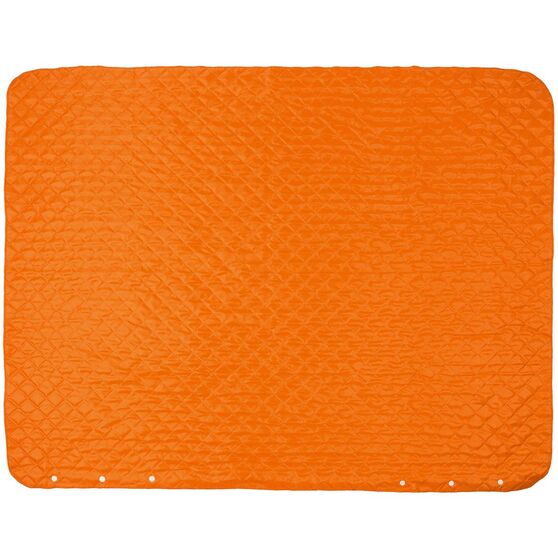 Плед-пончо для пикника SnapCoat, оранжевый-2