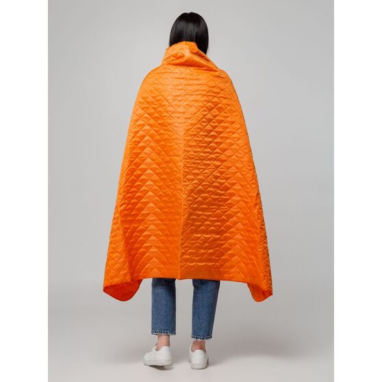 Плед-пончо для пикника SnapCoat, оранжевый-7