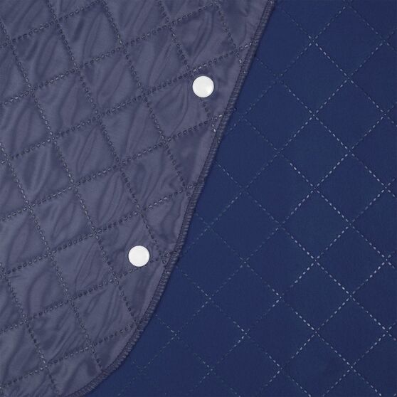 Плед-пончо для пикника SnapCoat, синий-5