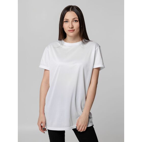 Футболка унисекс для сублимации Paint Tee, белая-1