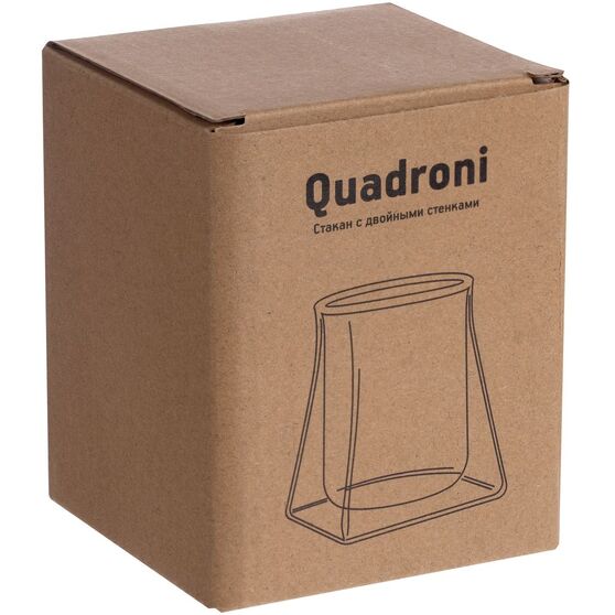 Стакан с двойными стенками Quadroni-6