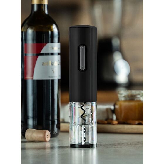 Электрический штопор с ножом для фольги Wine Diesel, черный-7