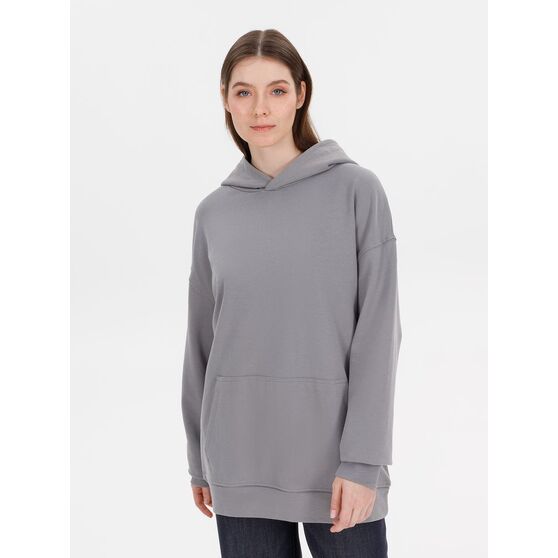 Худи оверсайз унисекс Outshine, серое-6