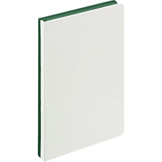 Ежедневник Duplex, недатированный, белый с зеленым-1