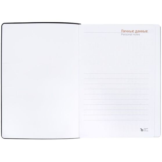 Ежедневник Flexpen Color, датированный, черный-9