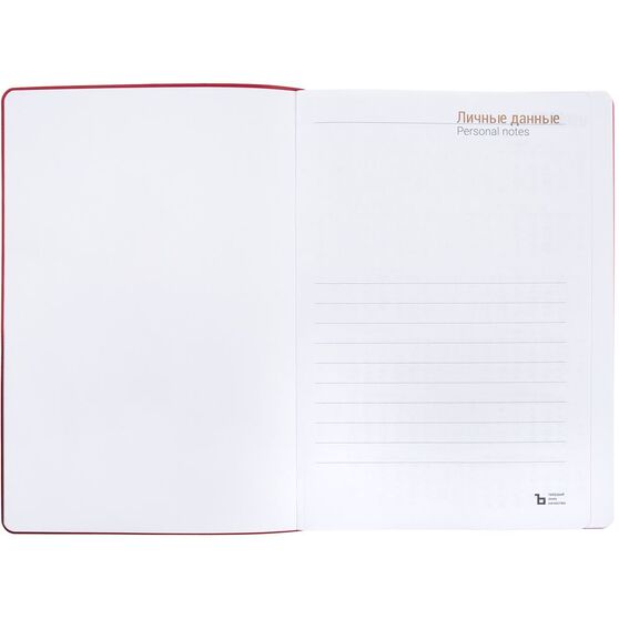 Ежедневник Flexpen Color, датированный, красный-7