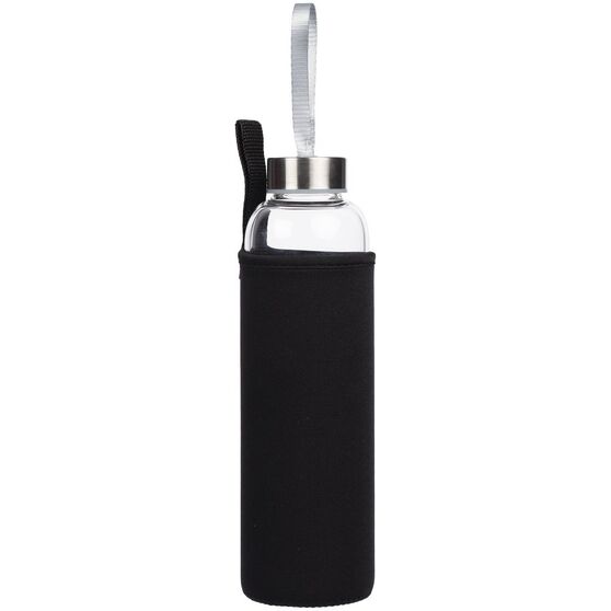 Бутылка для воды Sleeve Ace, черная-1