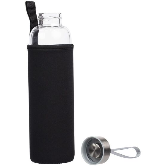 Бутылка для воды Sleeve Ace, черная-2