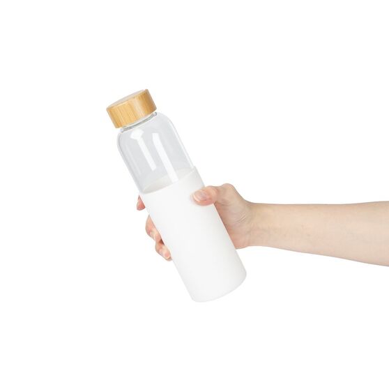 Бутылка для воды Onflow, белая-5
