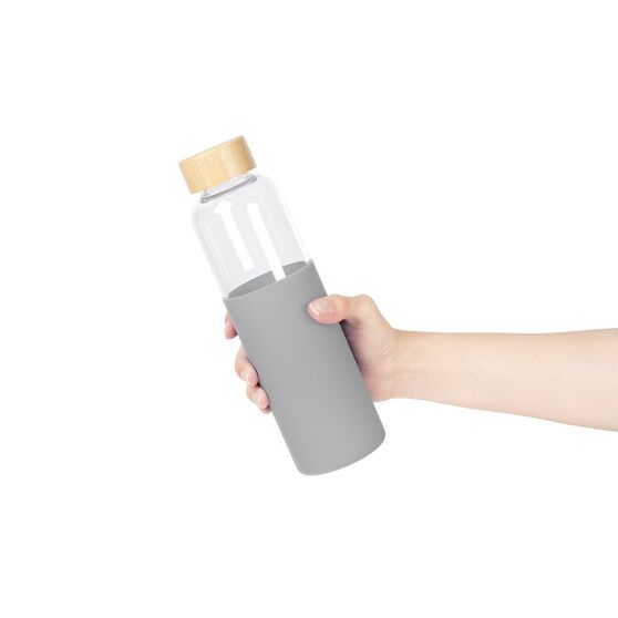 Бутылка для воды Onflow, серая-5