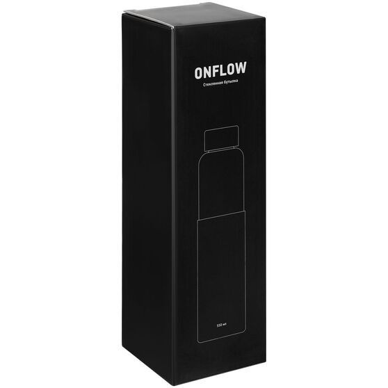 Бутылка для воды Onflow, серая-9