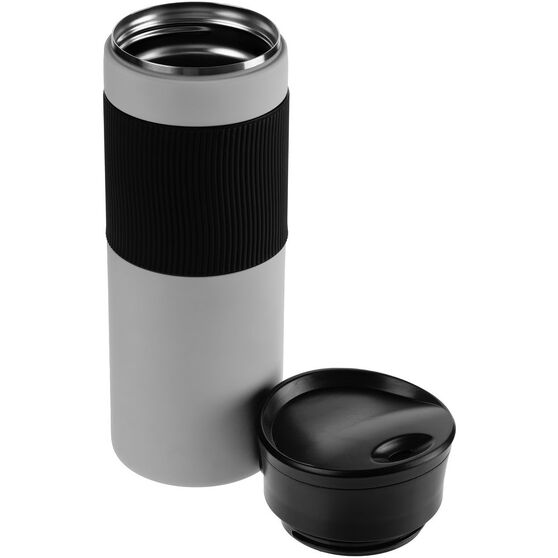 Термостакан Tralee XL, серый-4