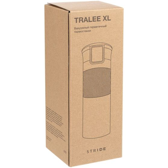Термостакан Tralee XL, серый-10