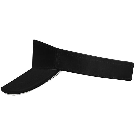 Козырек Active, черный с белым кантом-3