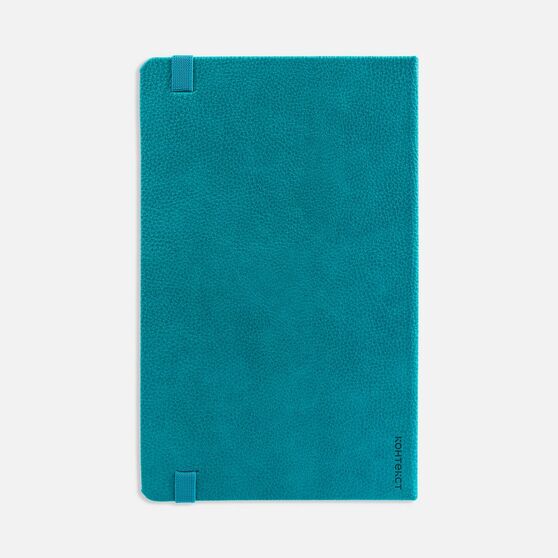 Ежедневник Nova Round, недатированный, бирюзовый-4