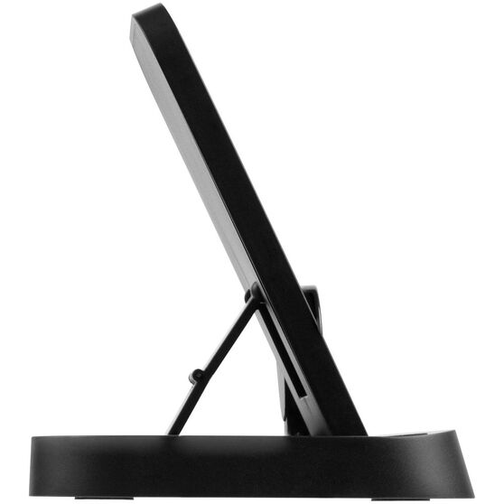 Зарядная станция с часами Clock Nest, черная-6